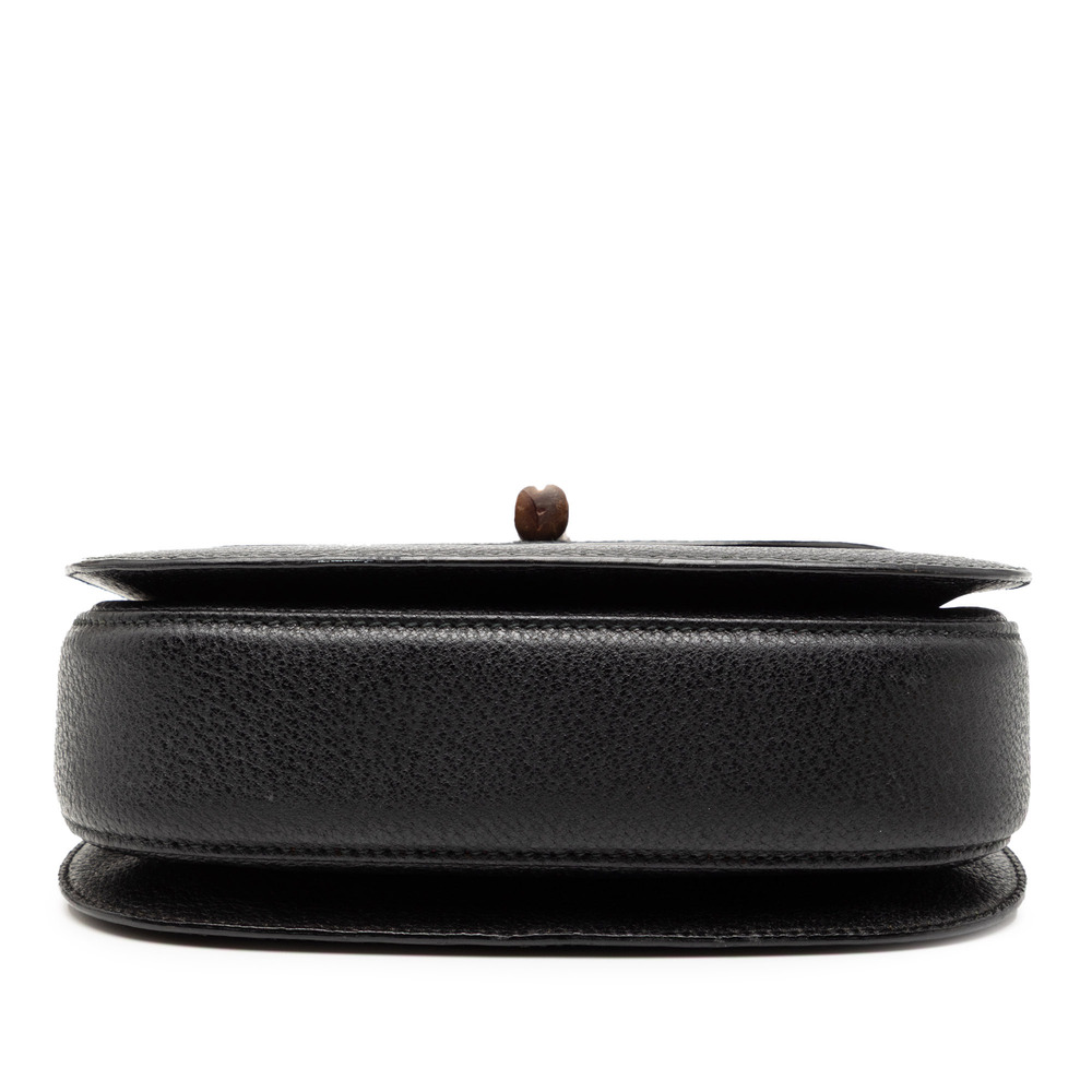 Pre-Loved Gucci Small Grained Calfskin Bamboo Night - Picture 3 of 8